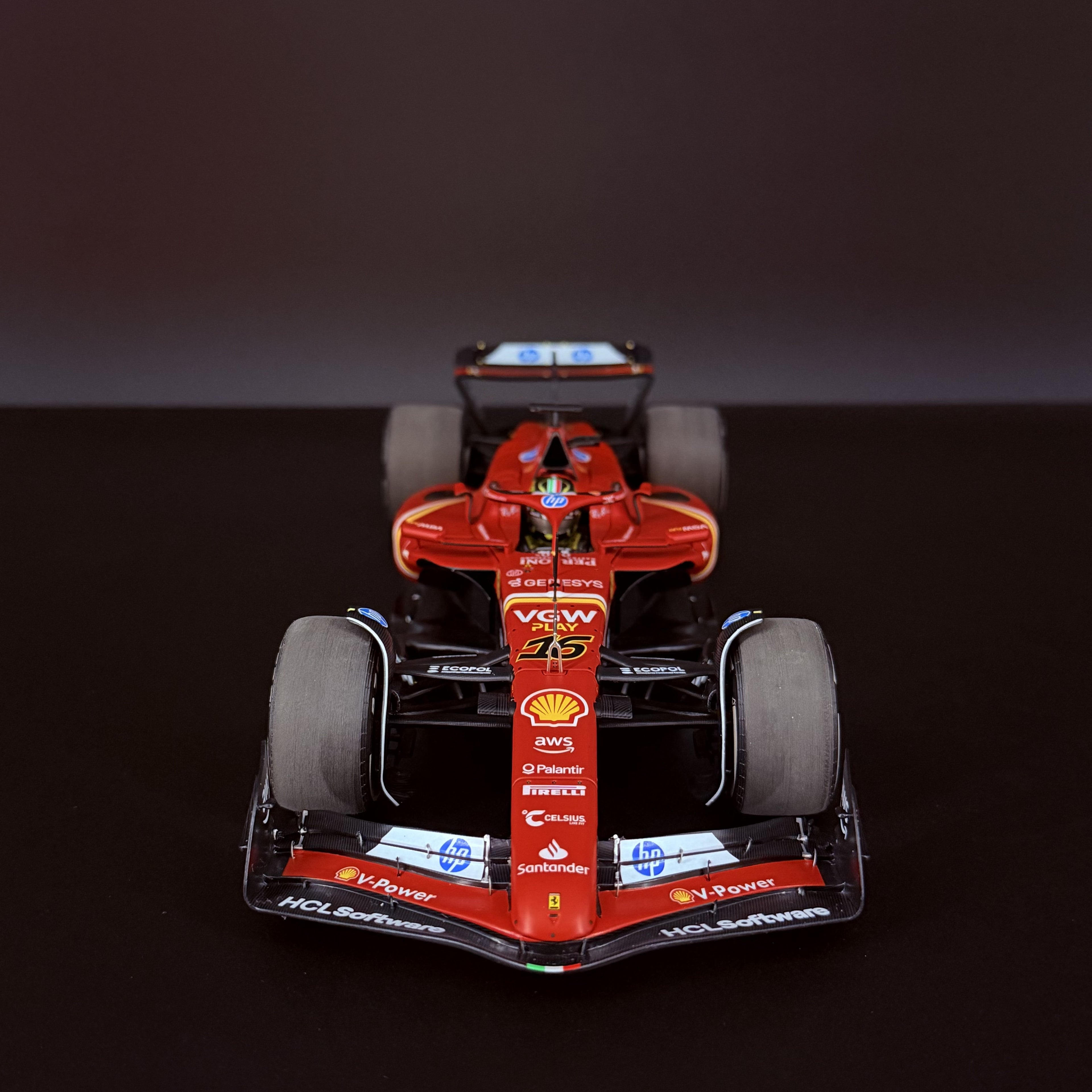 Ferrari SF-24 #16 – Großer Preis von Italien 2024 Sieger Charles Leclerc Maßstab 1:18 von BBR Models