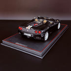 Modellauto BBR Models 1/18 Ferrari 360 Modena Spider Glanzschwarz F1 Automatik Getriebe Limitierte Auflage