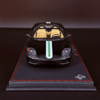 Modellauto BBR Models 1/18 Ferrari 360 Modena Spider Glanzschwarz F1 Automatik Getriebe Limitierte Auflage