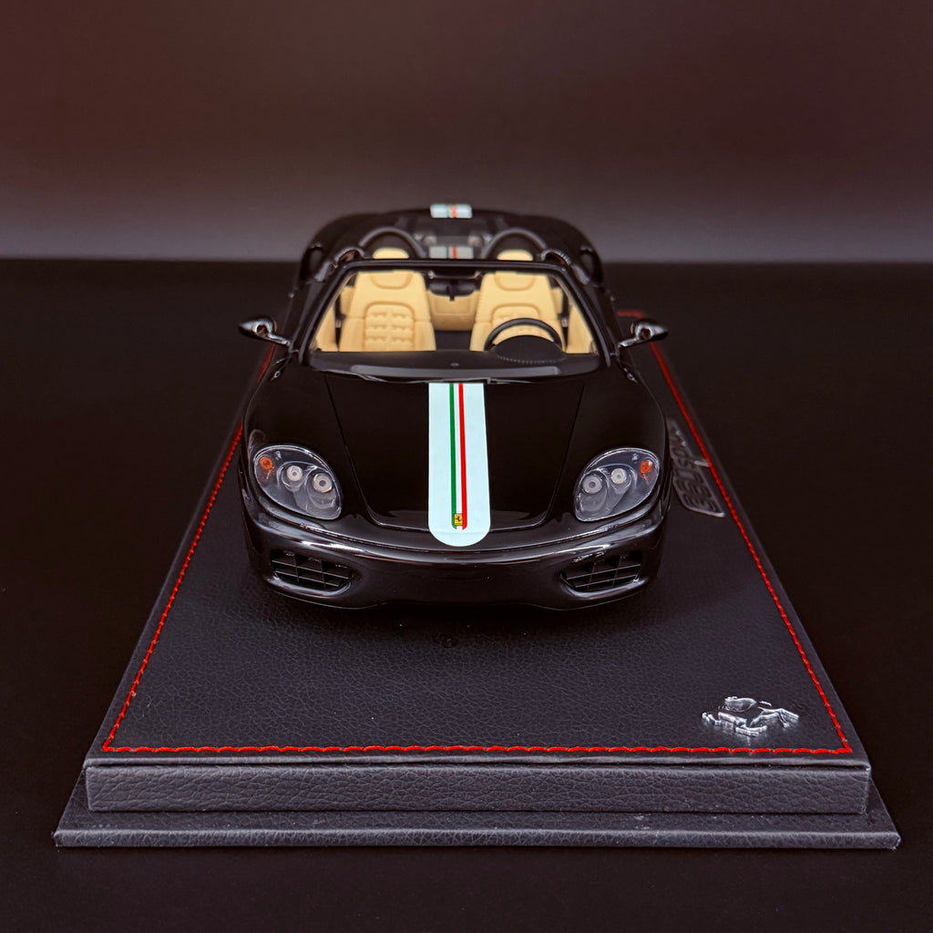 1/18 Ferrari 360 Modena Spider Blau Le Mans, F1-Schaltung.