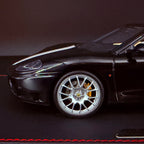 Modellauto BBR Models 1/18 Ferrari 360 Modena Spider Glanzschwarz F1 Automatik Getriebe Limitierte Auflage