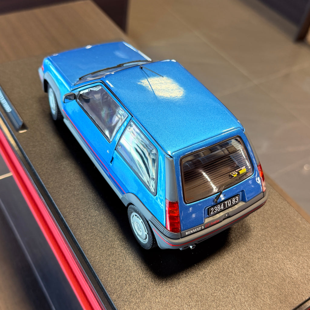 Renault 5 GT Turbo MK1 1985 Alpská modrá 1:18 od Solido