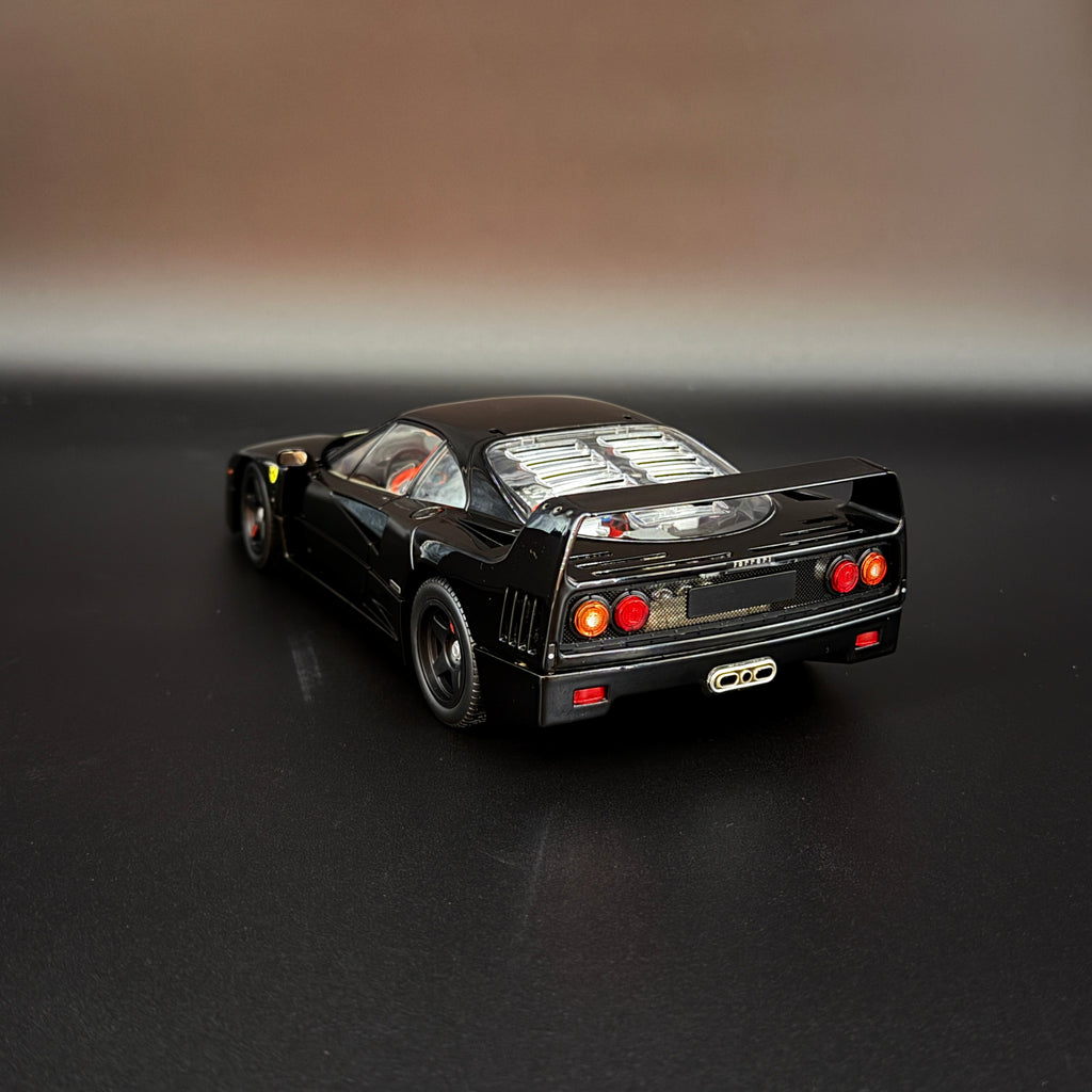 Ferrari F40 – Schwarz Maßstab 1:18 von KYOSHO