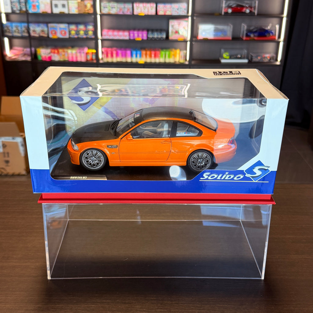 BMW E46 M3 Coupe 2000 Solido Works Orange 1:18 by Solido