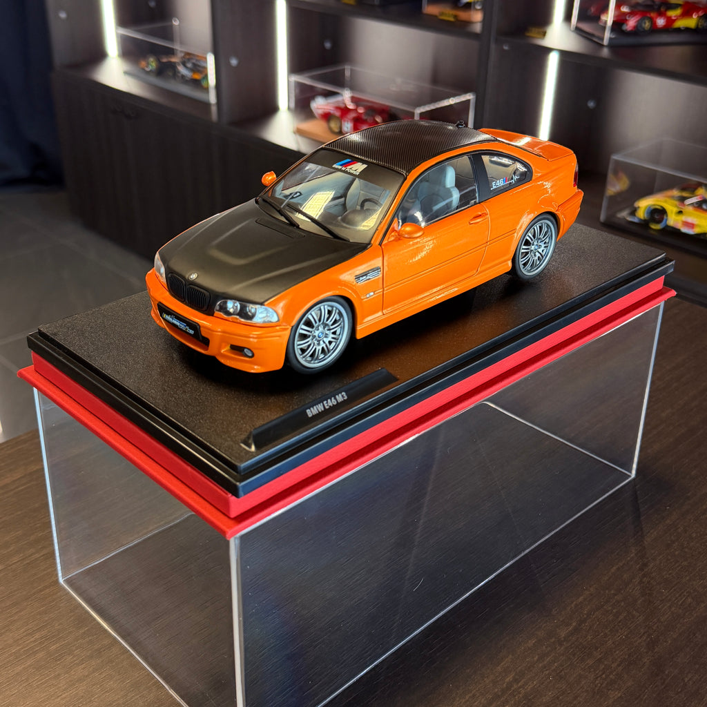 BMW E46 M3 Coupe 2000 Solido Works Orange 1:18 by Solido