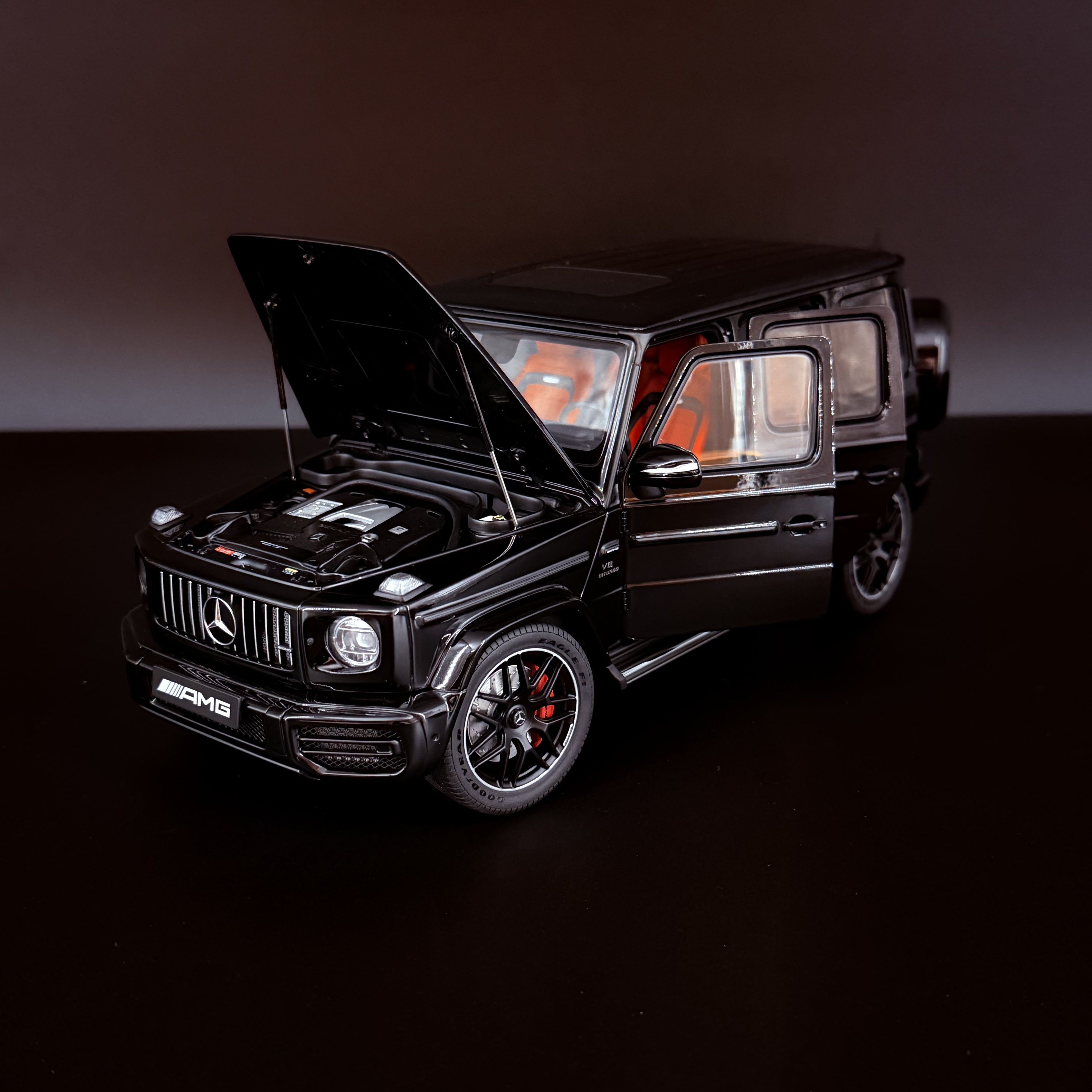 Mercedes-AMG G 63 2019 – Glanzschwarz Maßstab 1:18 von AUTOart