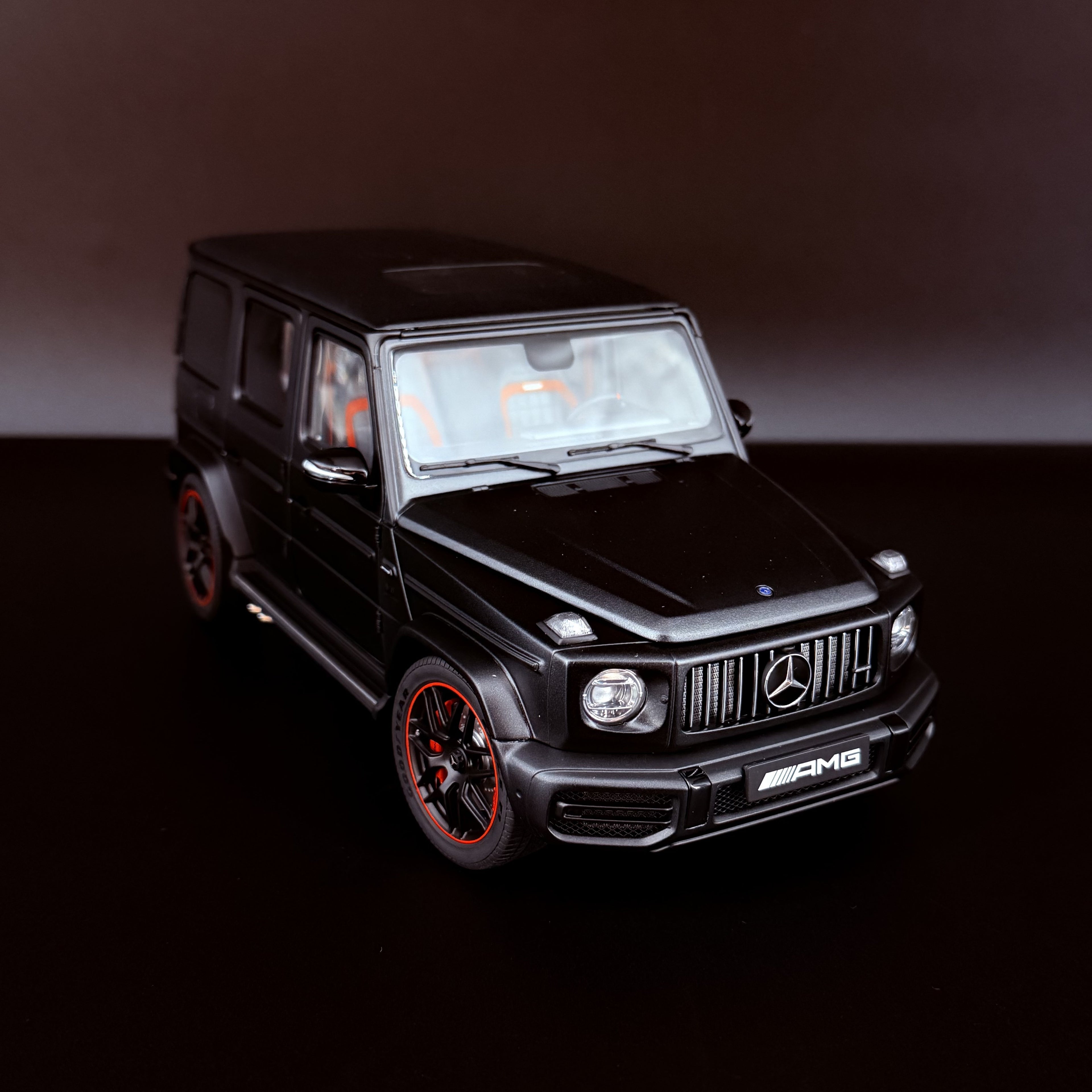 Mercedes-AMG G 63 2019 – Designo Nachtschwarz Magno (Mattschwarz) Maßstab 1:18 von AUTOart