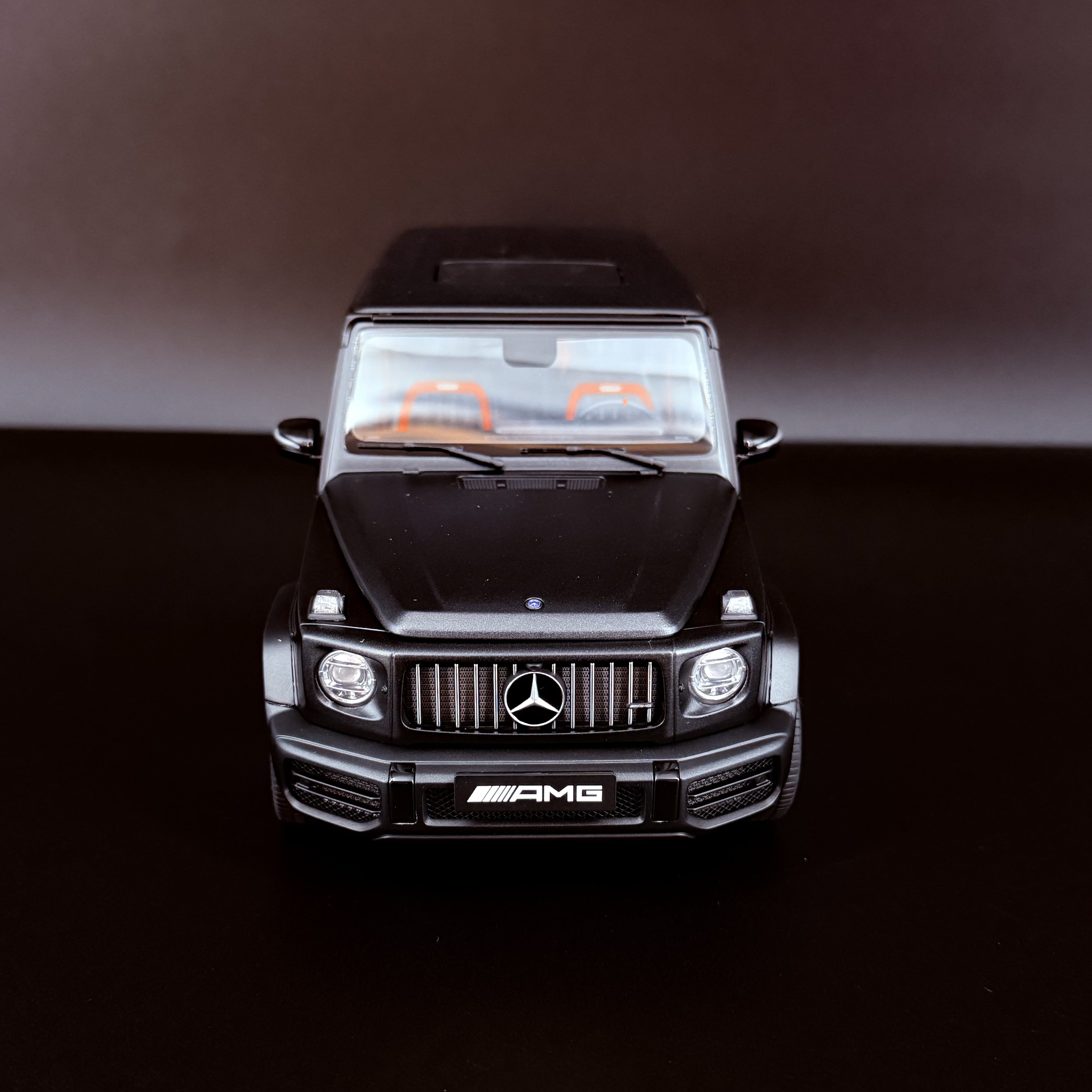 Mercedes-AMG G 63 2019 – Designo Nachtschwarz Magno (Mattschwarz) Maßstab 1:18 von AUTOart
