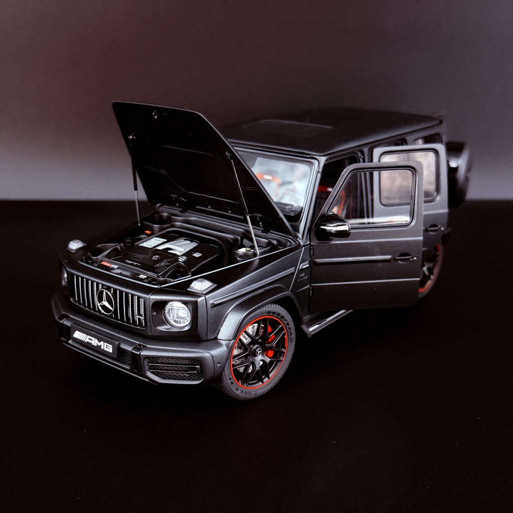 Mercedes-AMG G 63 2019 – Designo Nachtschwarz Magno (Mattschwarz) Maßstab 1:18 von AUTOart