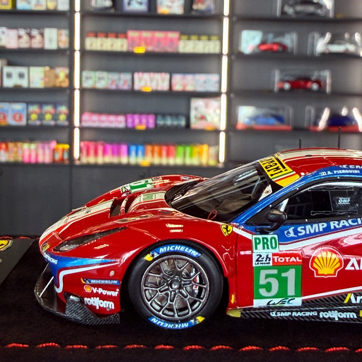 Ferrari 488 LM GTE Pro AF Corse č. 51 Le Mans 2020 1:43 od BBR