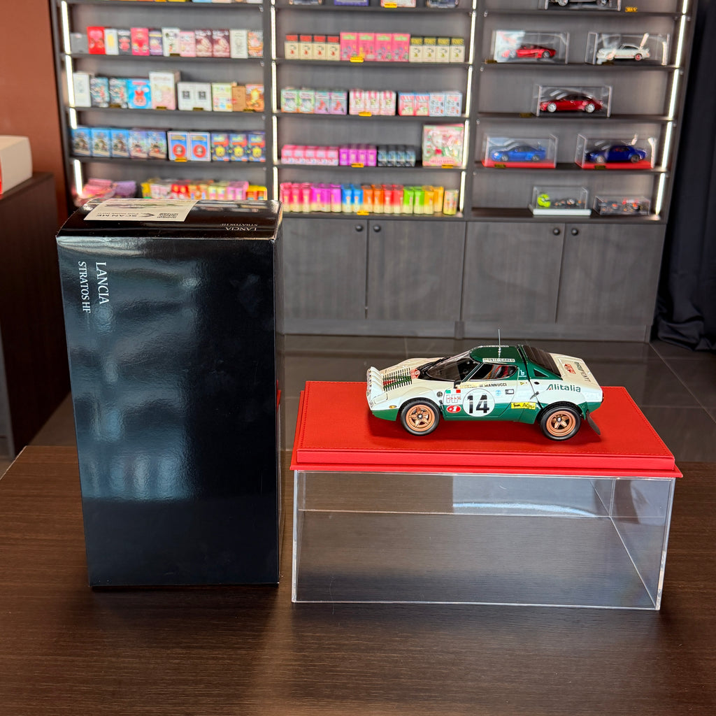 Lancia Stratos HF 1975 Monte Carlo č. 14 1:18 od Kyosho