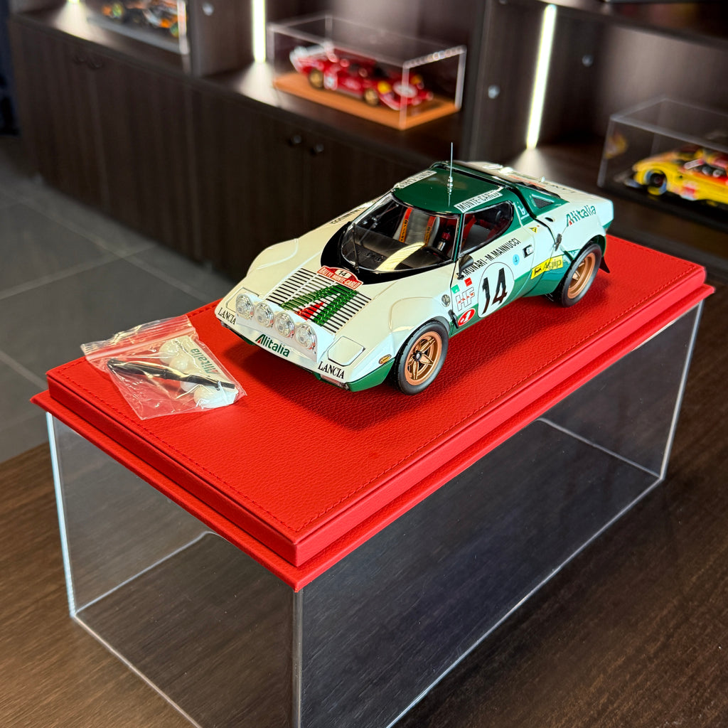 Lancia Stratos HF 1975 Monte Carlo č. 14 1:18 od Kyosho