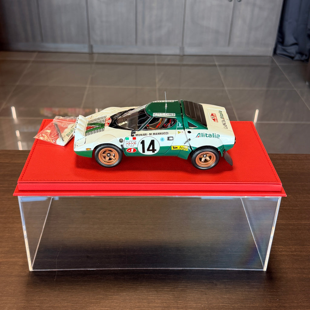 Lancia Stratos HF 1975 Monte Carlo č. 14 1:18 od Kyosho
