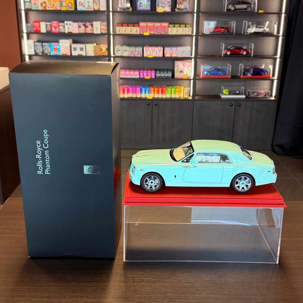 Rolls-Royce Phantom Coupe Turquoise 1:18 by Kyosho