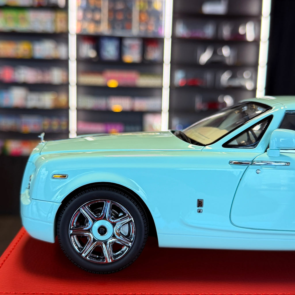 Rolls-Royce Phantom Coupe Turquoise 1:18 by Kyosho