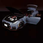 Nissan GT-R (R35) NISMO Special Edition – NISMO Stealth Grey im Maßstab 1:18 von AUTOart