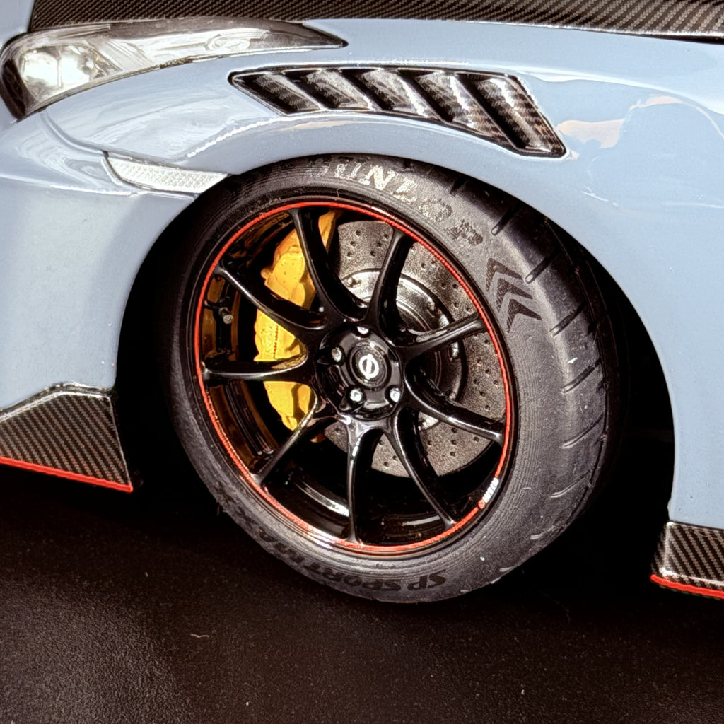 Nissan GT-R (R35) NISMO Special Edition – NISMO Stealth Grey im Maßstab 1:18 von AUTOart
