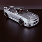 Nissan Skyline GT-R (R34) NISMO Z-Tune 2005 – Z-Tune Silver Maßstab 1:18 von AUTOart