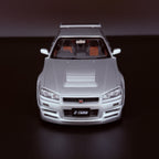 Nissan Skyline GT-R (R34) NISMO Z-Tune 2005 – Z-Tune Silver Maßstab 1:18 von AUTOart