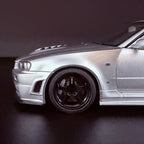 Nissan Skyline GT-R (R34) NISMO Z-Tune 2005 – Z-Tune Silver Maßstab 1:18 von AUTOart