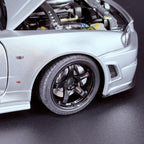 Nissan Skyline GT-R (R34) NISMO Z-Tune 2005 – Z-Tune Silver Maßstab 1:18 von AUTOart