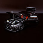 Nissan Skyline GT-R (R34) NISMO Z-Tune 2002 – Pearl Black 1:18 Maßstab von AUTOart