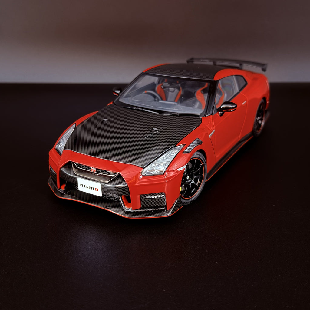 Nissan GT-R (R35) NISMO Special Edition – Vibrant Red im Maßstab 1:18 von AUTOart