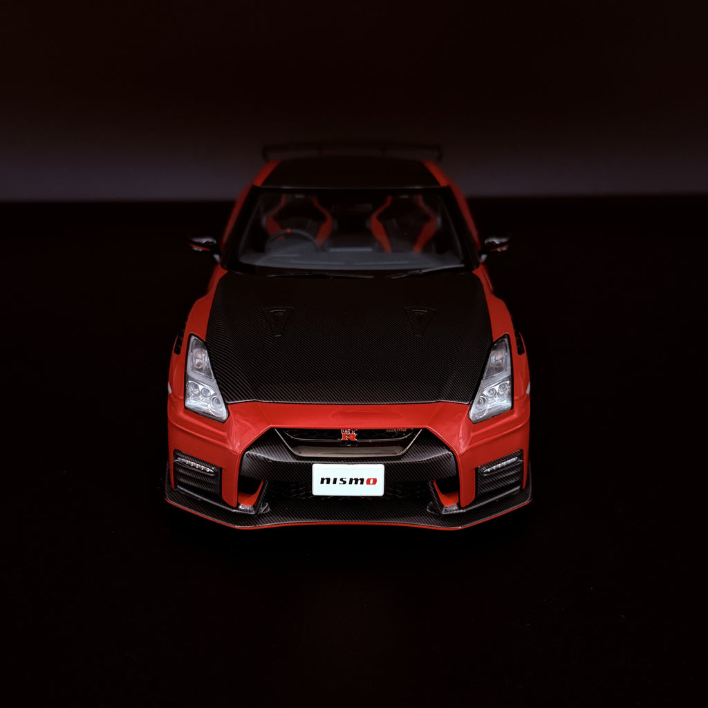 Nissan GT-R (R35) NISMO Special Edition – Vibrant Red im Maßstab 1:18 von AUTOart