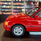 Ford Escort Mk4 XR3i Cabriolet 1986 – Flamenco Red 1:18 od OttOmobile