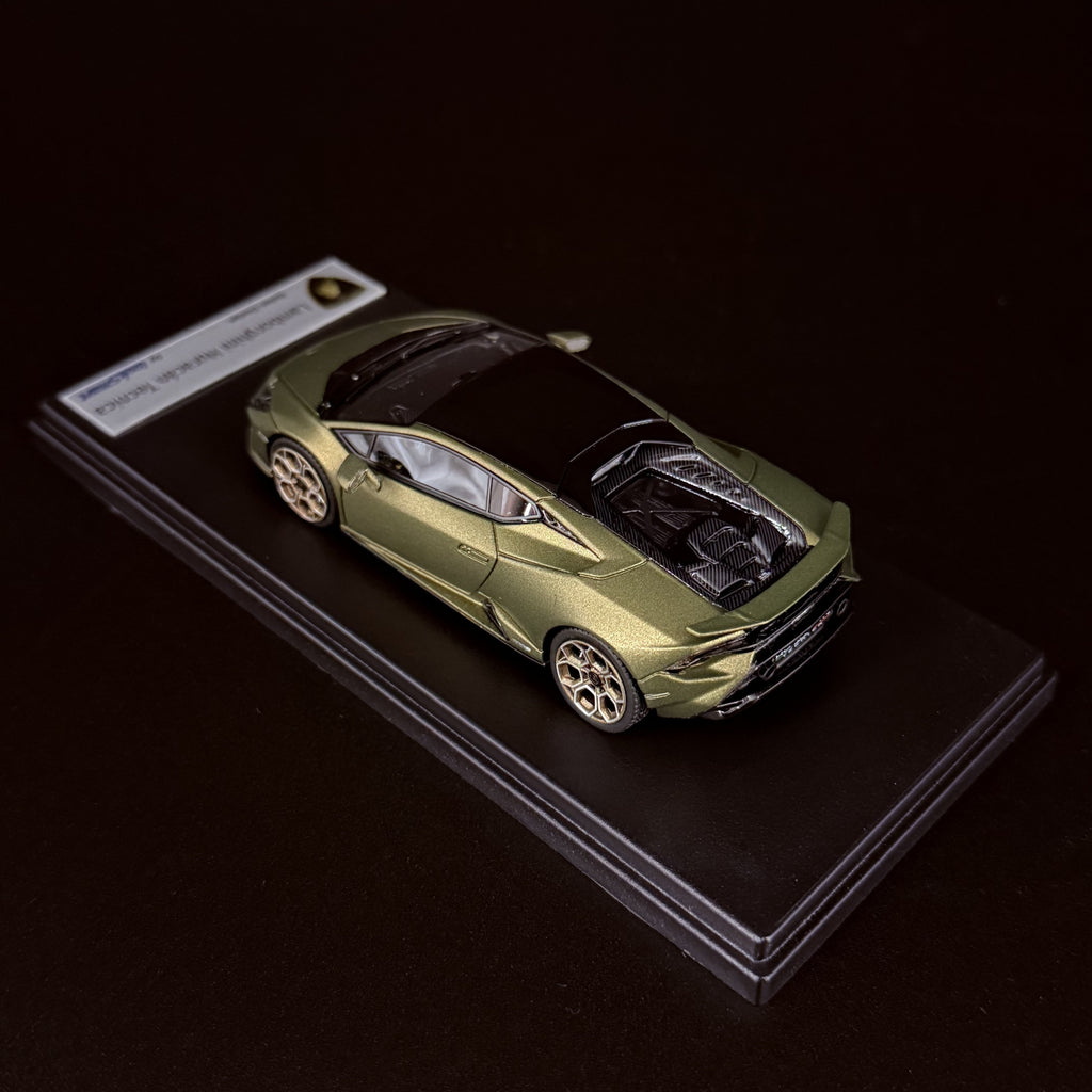 Lamborghini Huracán Tecnica 2022 – Verde Gea im Maßstab 1:43 von Looksmart