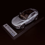 Ferrari Purosangue – Metallic Silver Limited Edition (99 Stück) im Maßstab 1:43 von LookSmart