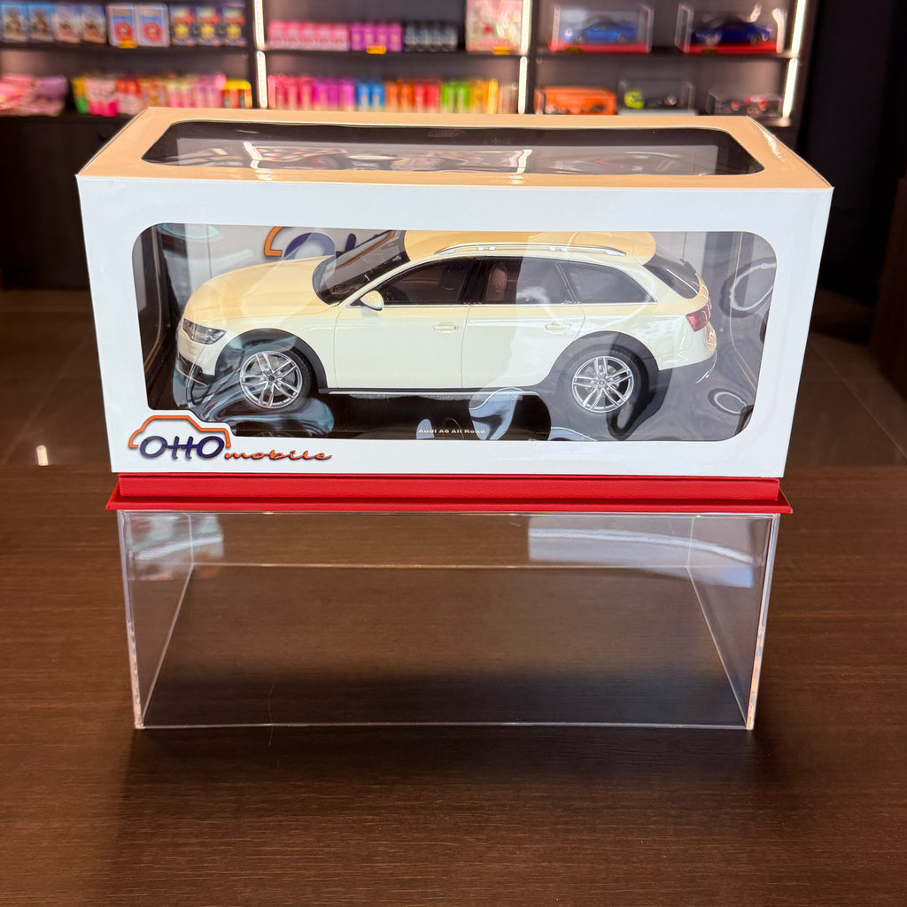 Audi A6 C7 allroad 2015 – ibisově bílý 1:18 od OttOmobile