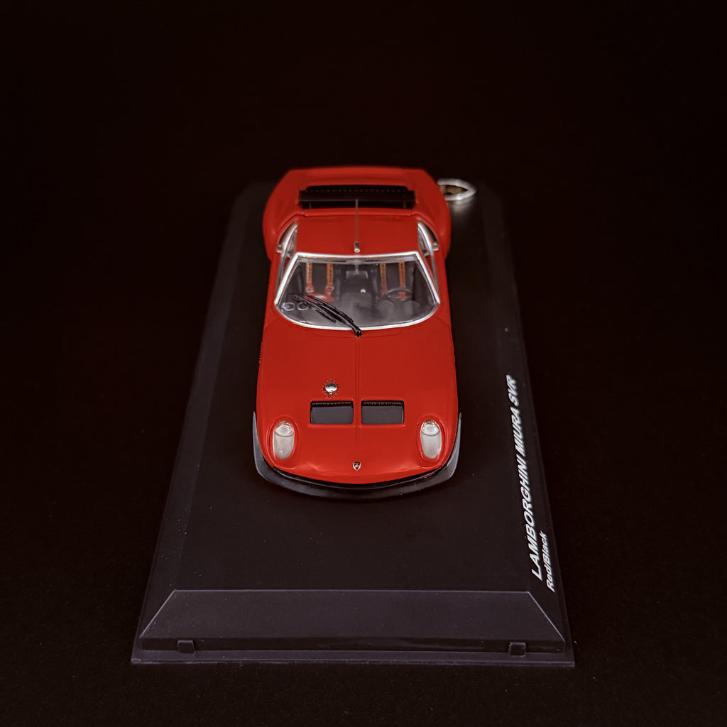 Lamborghini Miura SVR – Rot / Schwarz im Maßstab 1:43 von KYOSHO
