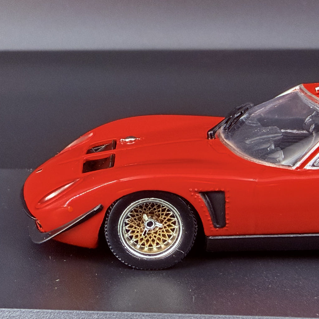 Lamborghini Miura SVR – Rot / Schwarz im Maßstab 1:43 von KYOSHO