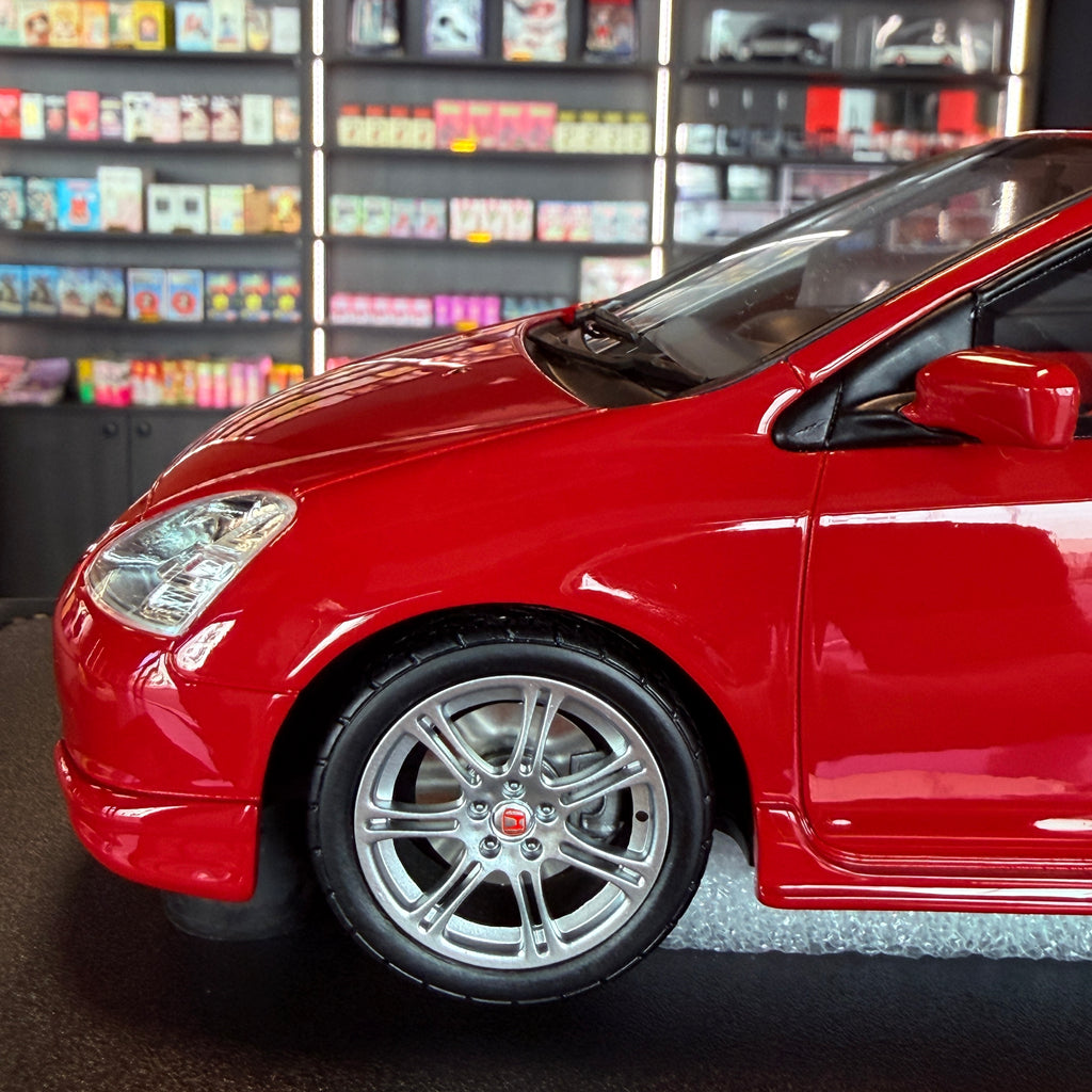 Honda Civic Type R EP3 2005 – milánská červená 1:18 od OttOmobile