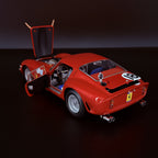 Ferrari 250 GTO #18 – 1963 Daytona 3 Hours, Rot 1:18 Maßstab von KYOSHO (Lizenziert von BBR Models)
