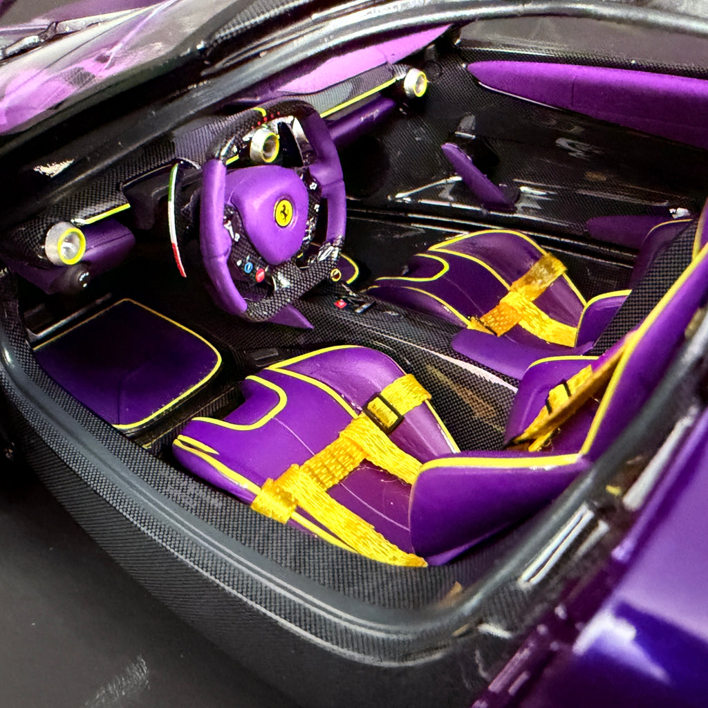 1 18 BBR Ferrari LaFerrari Dubai Violett/Viola Vio 2012