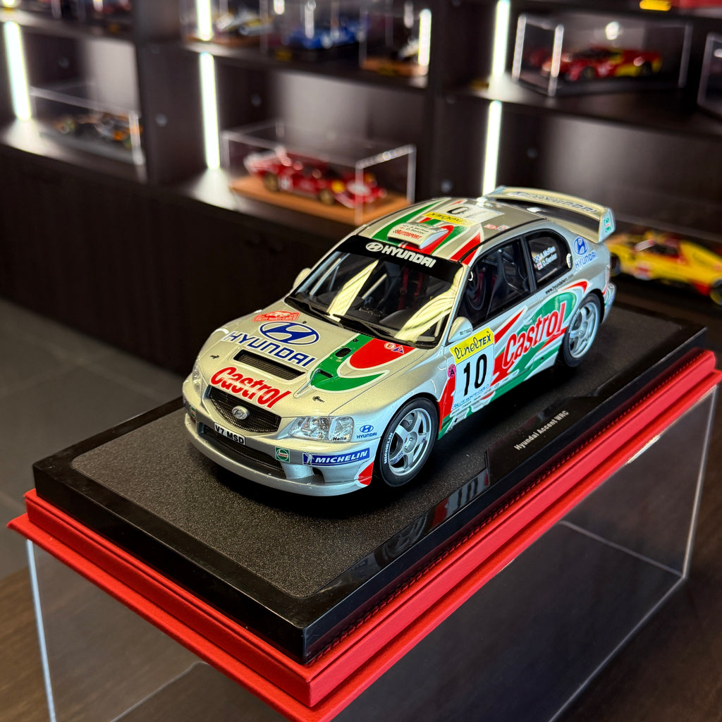 Hyundai Accent WRC #8 Alister McRae Monte Carlo Rally 2001 1:18 by OttOmobile