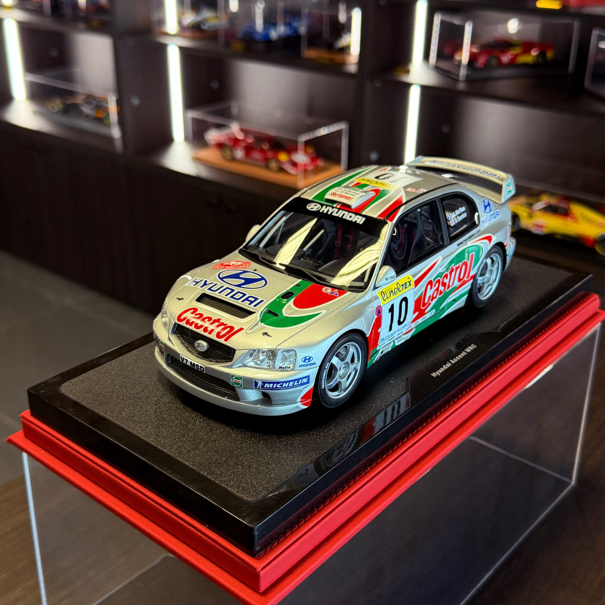 Hyundai Accent WRC #8 Alister McRae Monte Carlo Rally 2001 1:18 by OttOmobile