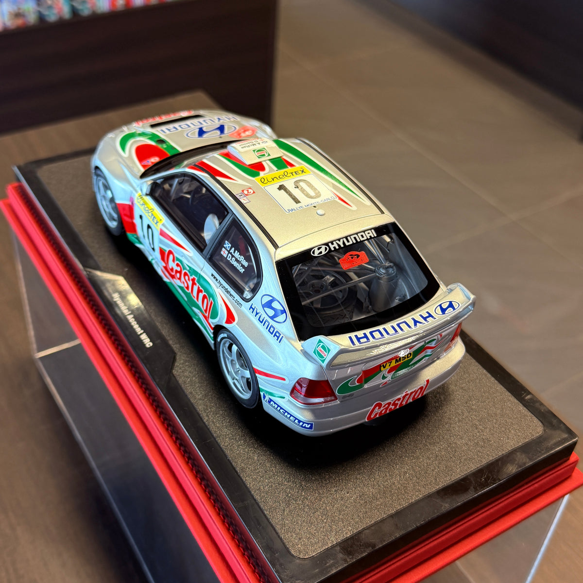 Hyundai Accent WRC #8 Alister McRae Monte Carlo Rally 2001 1:18 by OttOmobile
