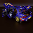 Subaru Impreza 555 #5 – Rallye Monte Carlo 1995 Carlos Sainz Maßstab 1:18 von KYOSHO