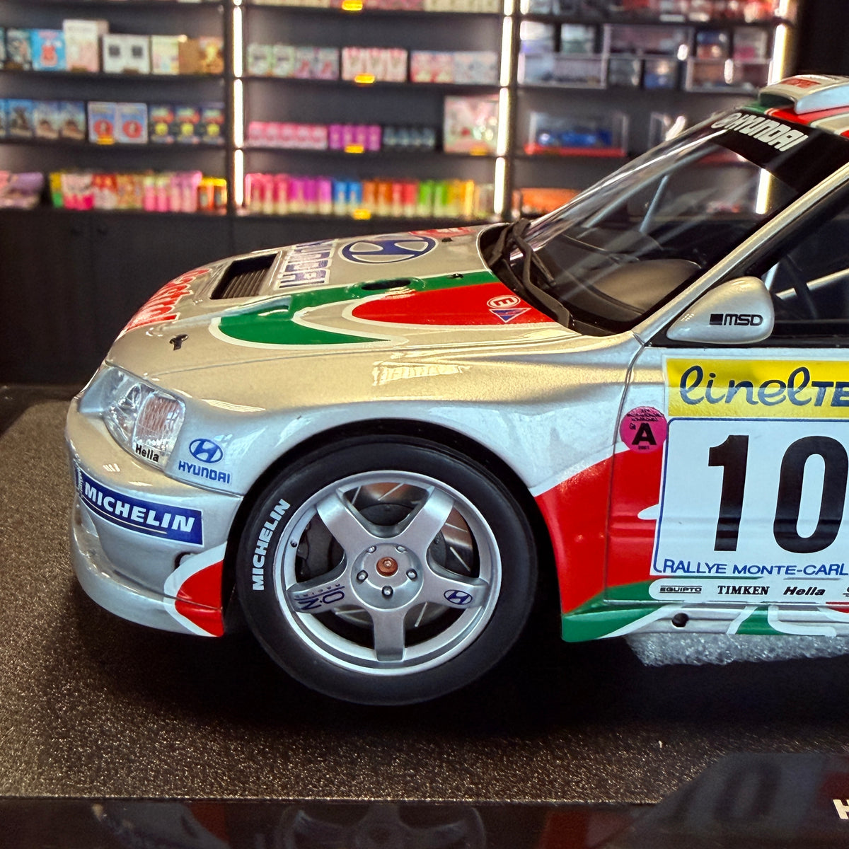 Hyundai Accent WRC #8 Alister McRae Monte Carlo Rally 2001 1:18 by OttOmobile