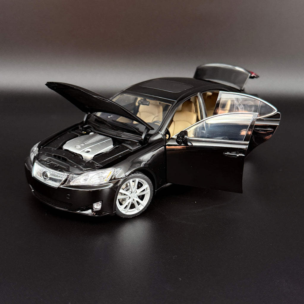 Lexus IS 350 (LHD) 2006 – Schwarz Maßstab 1:18 von AUTOart
