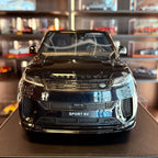 Range Rover Sport SV Edition Two 2024 – Ligurian Black 1:12 od GT Spirit — limitováno na 500 ks