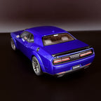 Dodge Challenger R/T Scat Pack Widebody 2022 – Indigo Blue Maßstab 1:18 von AUTOart