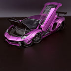 Lamborghini Aventador Liberty Walk LB-Works Limited Edition (Viola SE30) Maßstab 1:18