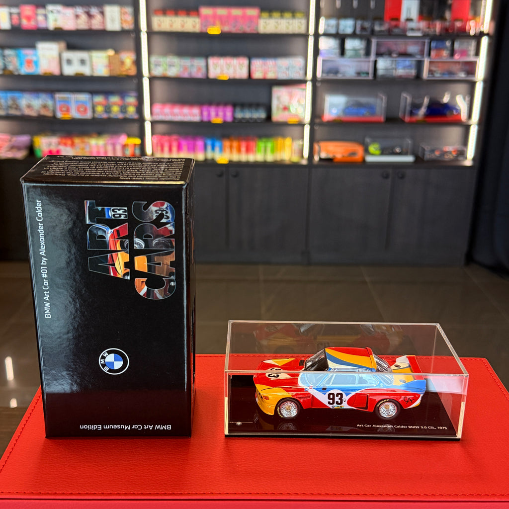 BMW 3.0 CSL #93 Art Car by Alexander Calder – Le Mans 1975 1:43 by Norev