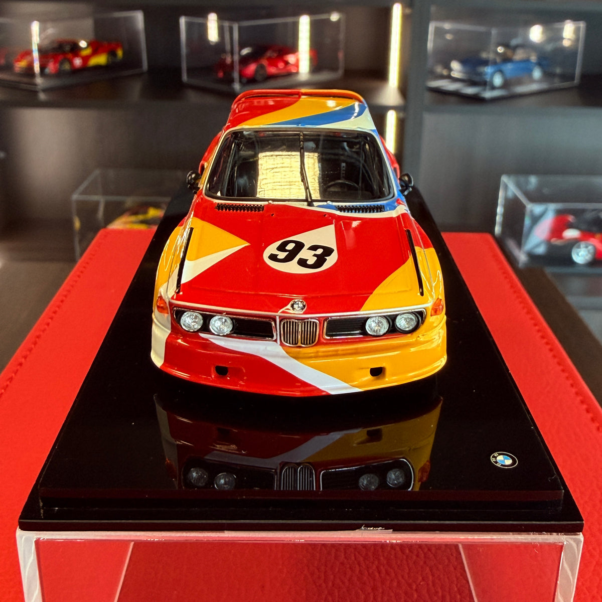 BMW 3.0 CSL #93 Art Car by Alexander Calder – Le Mans 1975 1:43 by Norev
