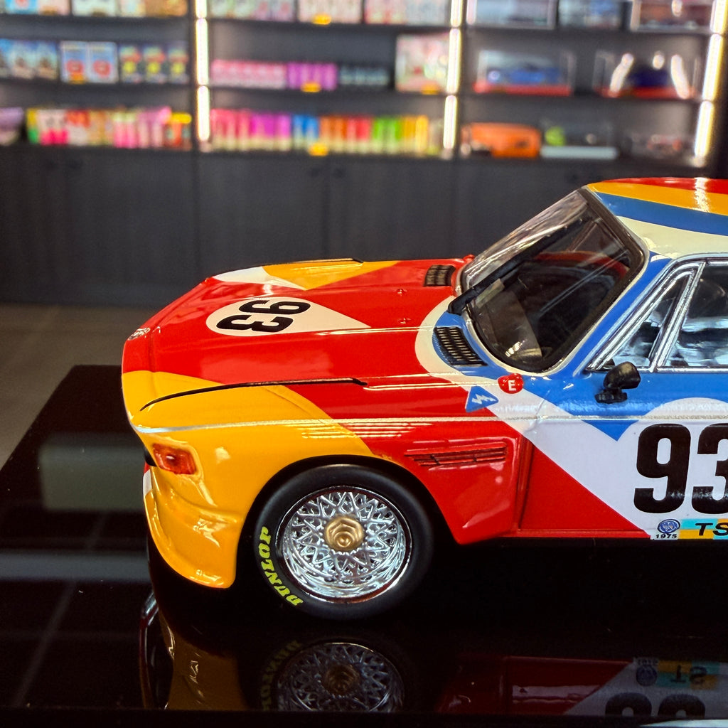BMW 3.0 CSL #93 Art Car by Alexander Calder – Le Mans 1975 1:43 by Norev