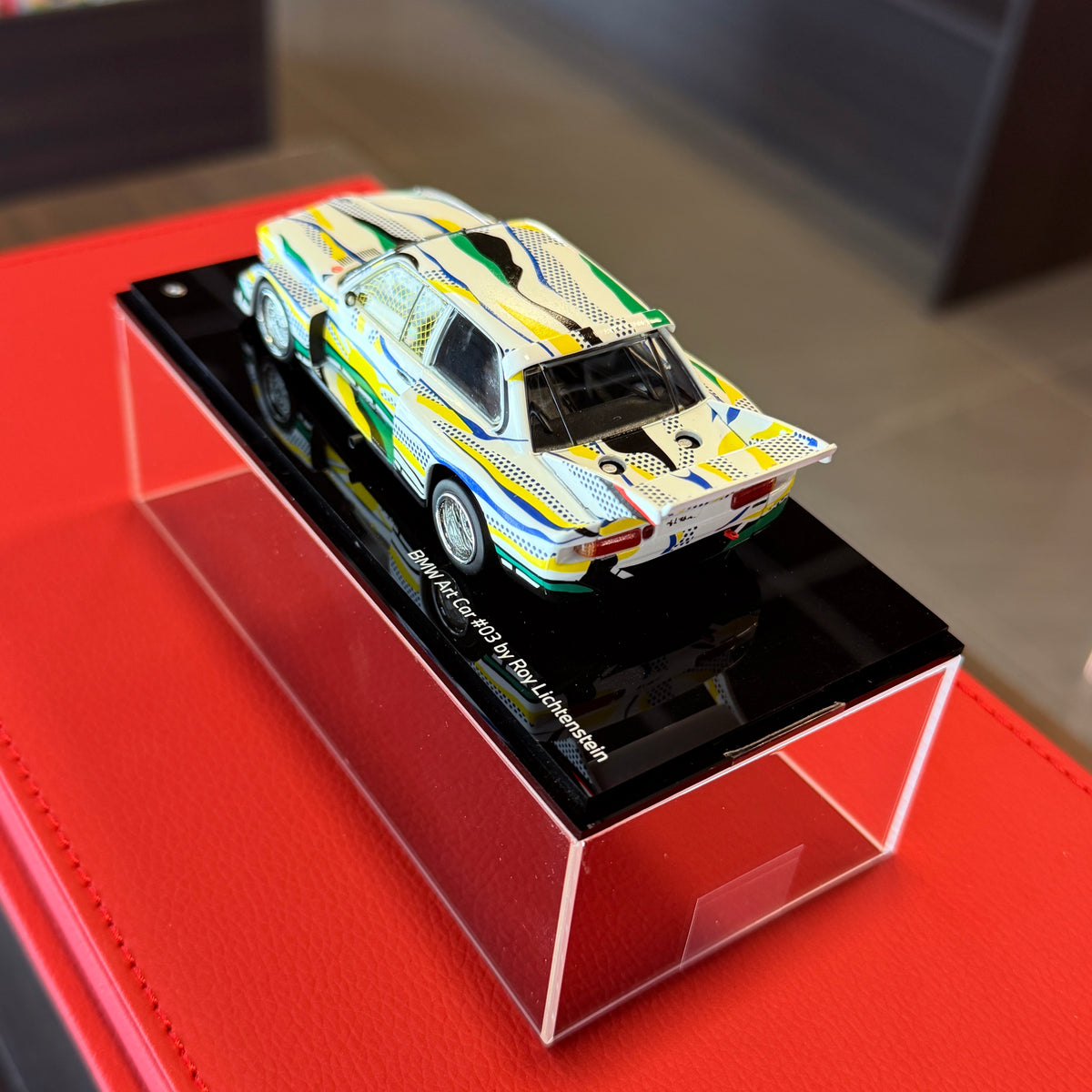 BMW 320i E21 Turbo Group 5 Art Car od Roye Lichtensteina – 1:43 od Norev